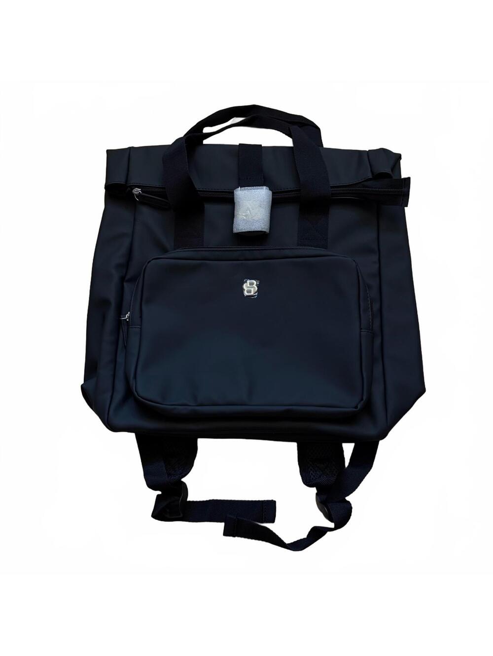Hugo Boss Parfums Weekender Backpack Travel Black NWOT